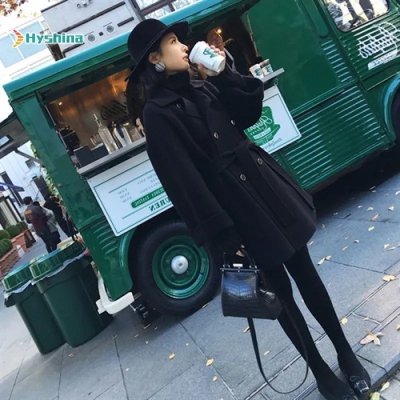 

Women's Coat 2020 Spring and Autumn New Net Red Woolen Suit Collar Raglan Sleeve Woolen Coat Woolen Coat Women's Clothing