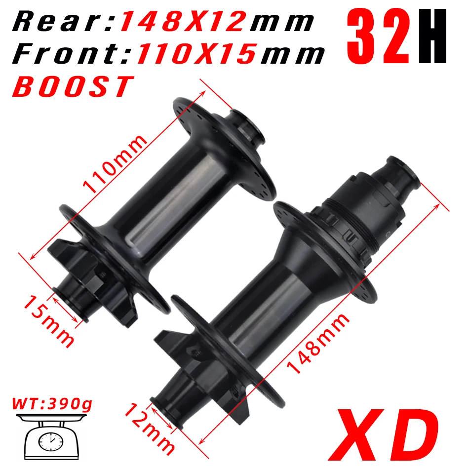 Ступица для горного велосипеда GOLDIX DT350 SWISS с храповым механизмом HG/XD/MS 141X10 148X12 32