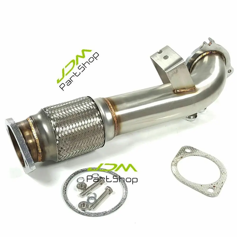 Выхлопная труба из нержавеющей стали для 2013- Ford Fiesta MK7 ST180 1.6L Ecoboost 3&quot
