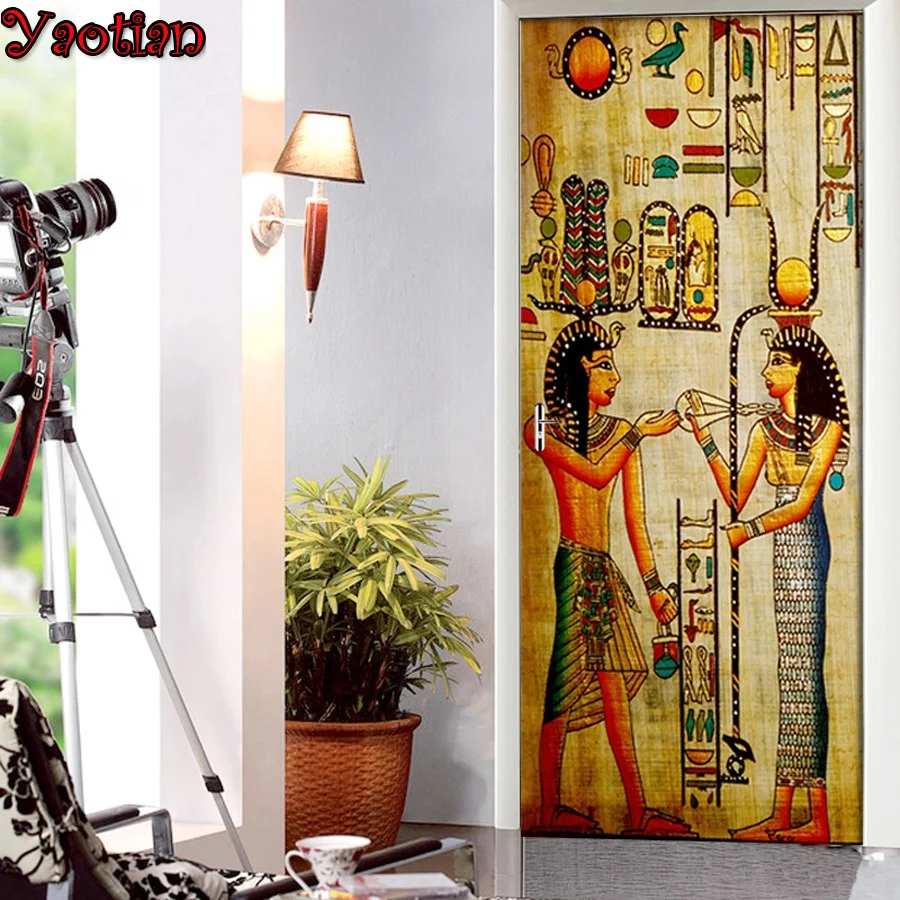 

Древнеегипетским персонажа DIY алмазная живопись полная квадратная Мозаика Ручной Работы Стразы Вышивка крестиком декоративно-прикладного...