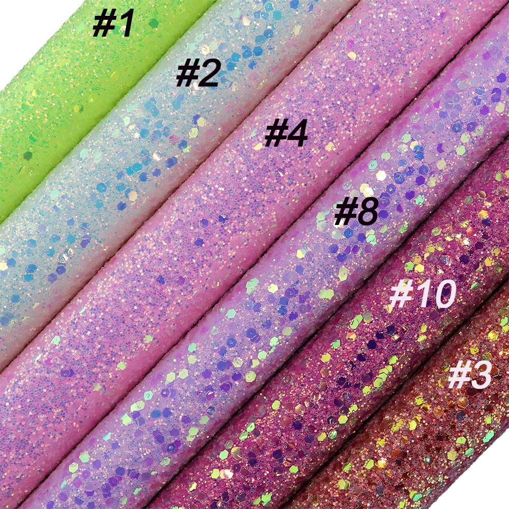 A4 лист блестящая крупная ткань кожа с белой основой для бантов обуви рукоделия