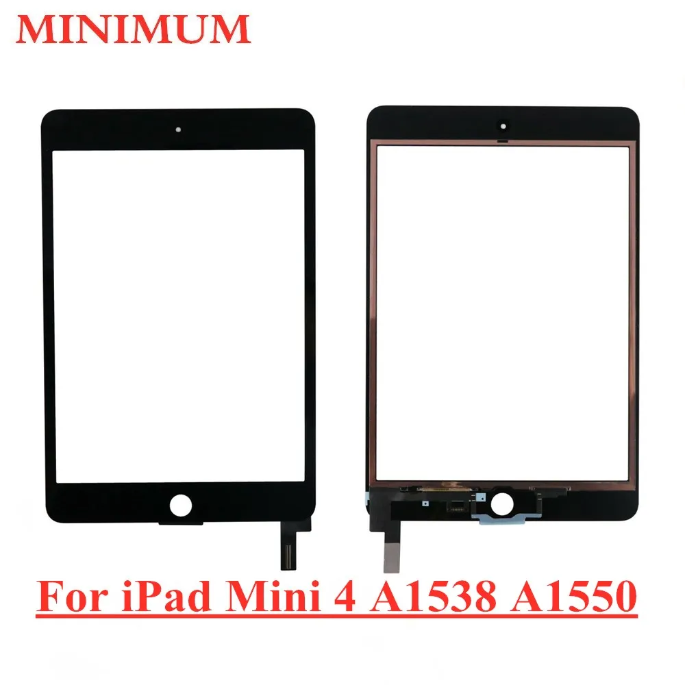 Для iPad Mini 4 A1538 A1550 сенсорный экран дигитайзер сенсор для Mini4 планшет панель Замена
