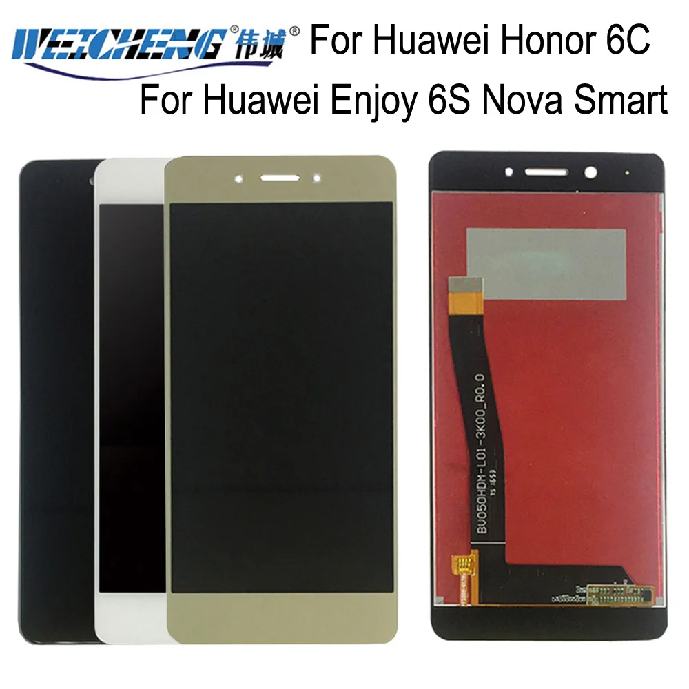 Для Huawei Honor 6C ЖК дисплей + сенсорный экран в сборе запасные части Аксессуары для