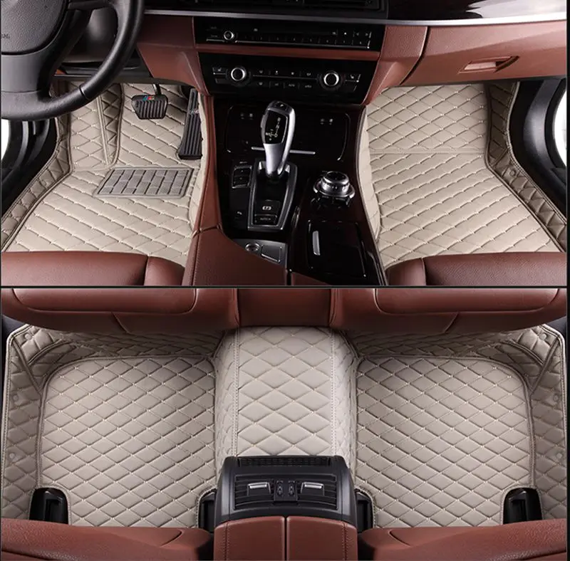 No Odor Full Covered Durable Waterproof Non Slip Carpets Special Car Floor Mats for SMART FORTWO FORFOUR Most Models | Автомобили и