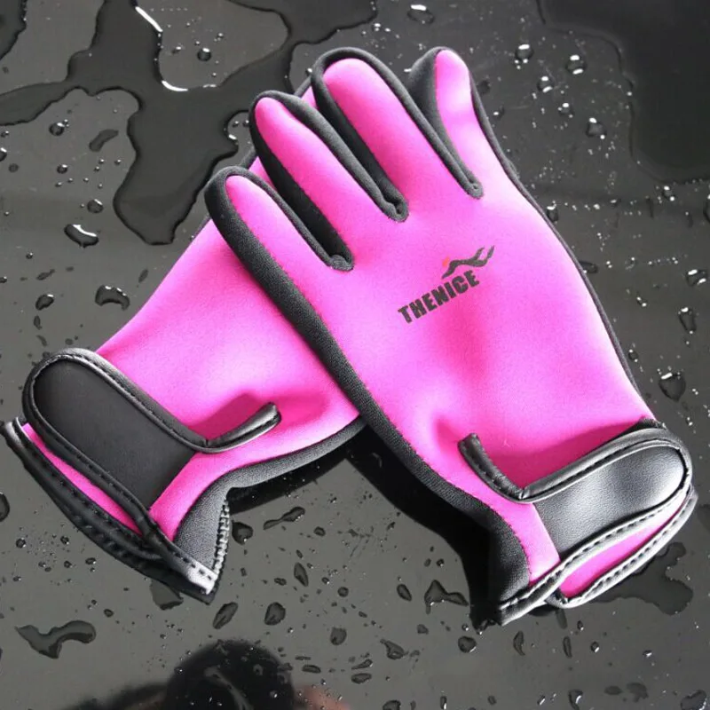 1 пара Гидрокостюмов неопреновые противоскользящие перчатки 5 мм для мужчин и