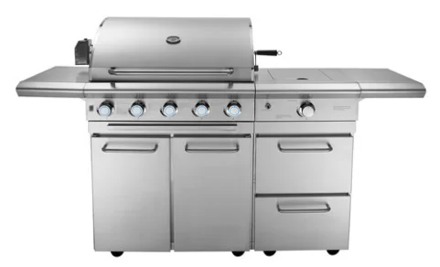Courtyard build-in gas BBQ grill,stainless steel 304(dont rust) BBQ grill,Luxury gas BBQ grill,outdoor BBQ grill