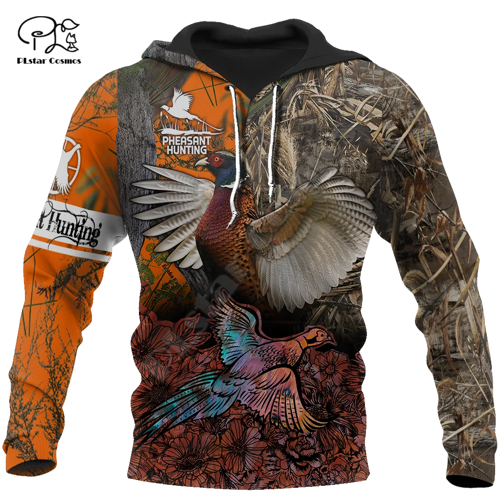 

PLstar Cosmos Camo Animal Hunter Dog Pheasant Duck Hunting Tattoo 3DPrint Men/Women Streetwear Harajuku Jacket Funny Hoodies A11