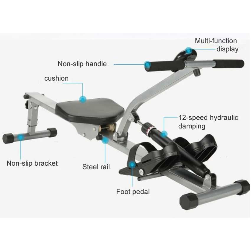 Гребной тренажер для дома тренажерного зала беззвучный Планер тела брюшных