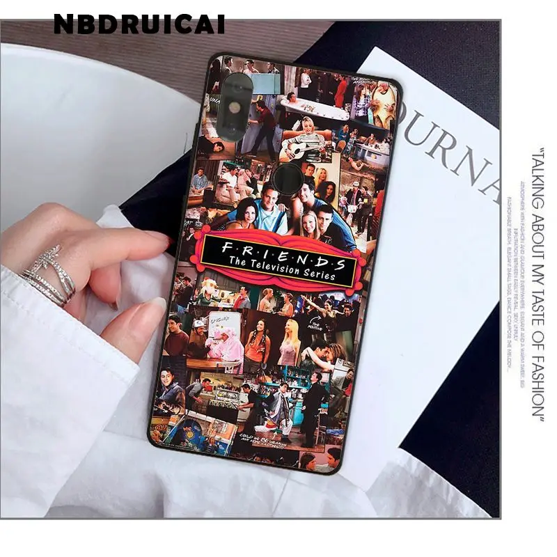 NBDRUICAI друзья сериал ТВ фиолетовый дверной Мягкий силиконовый чехол для телефона