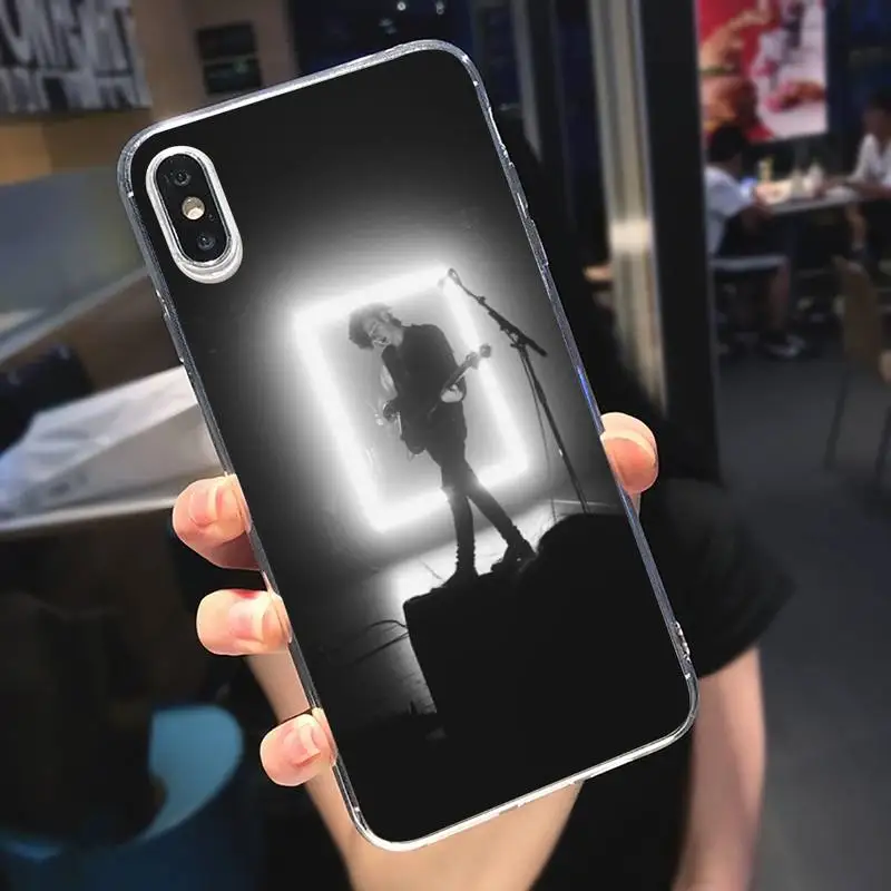

The 1975 Matthew Healy band Phone Case Transparent soft For iphone 5 5s 5c se 6 6s 7 8 11 12 plus mini x xs xr pro max