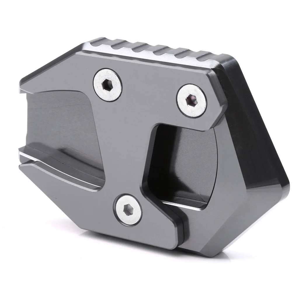 Titanium CNC мотоцикл подножка Sidestand расширение площадка для увеличения ноги боковая Подставка Кронштейн для HONDA Click 125 125i Click125 Click125i - Цвет: Titanium
