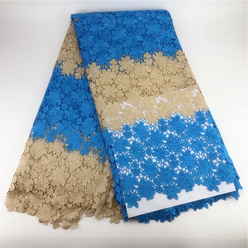 Бесплатная доставка высококачественное гипюровое кружево нигерийское ткань 028