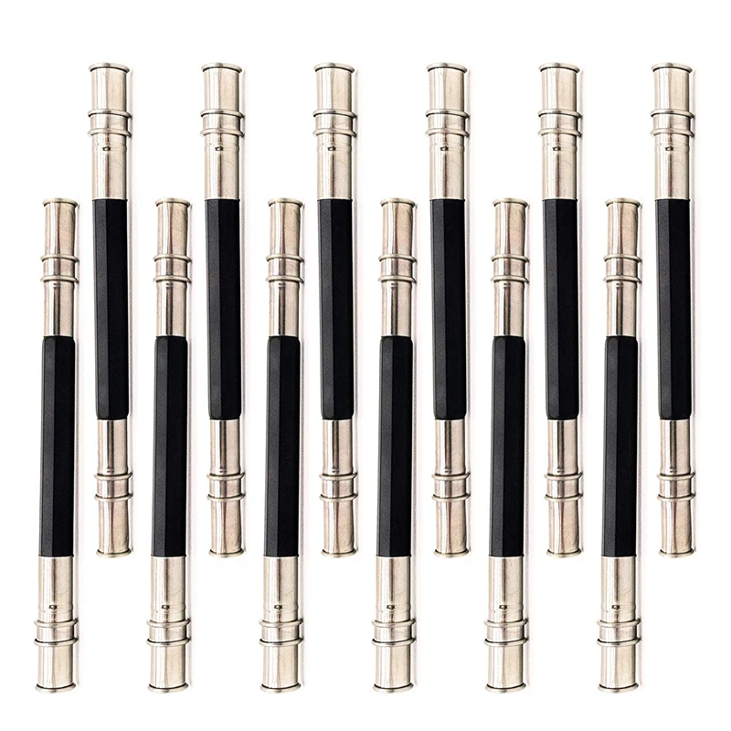 

New 12Pcs Adjustable Dual Head Pencil Extender Holder Pencil Lengthener Length Extender Holder for School Office Supplies