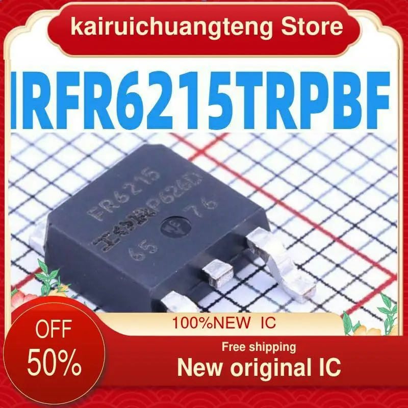 

(1 шт.) IRFR6215TRPBF FR6215 13A 150V MOS TO252 nuevo original