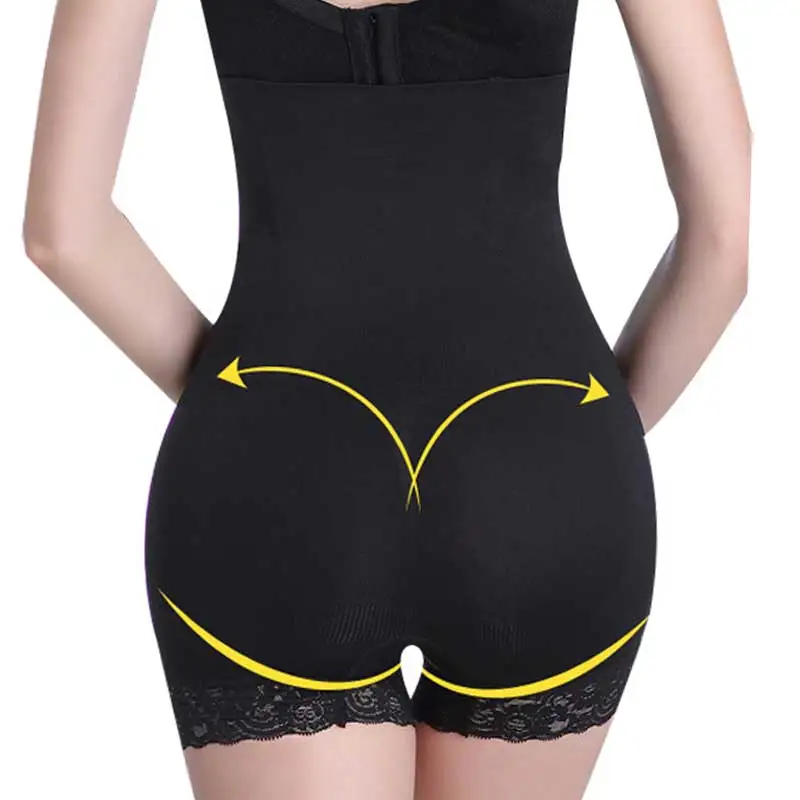 Женское Бесшовное Корректирующее белье трусики с завышенной талией контроль
