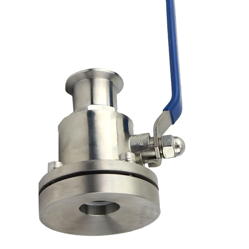 

Бак Нижний клапан насос санитарный бак нижний шаровой клапан фланец Бак Нижний клапан SS304/SS316L быстрая установка 19 мм-102 мм