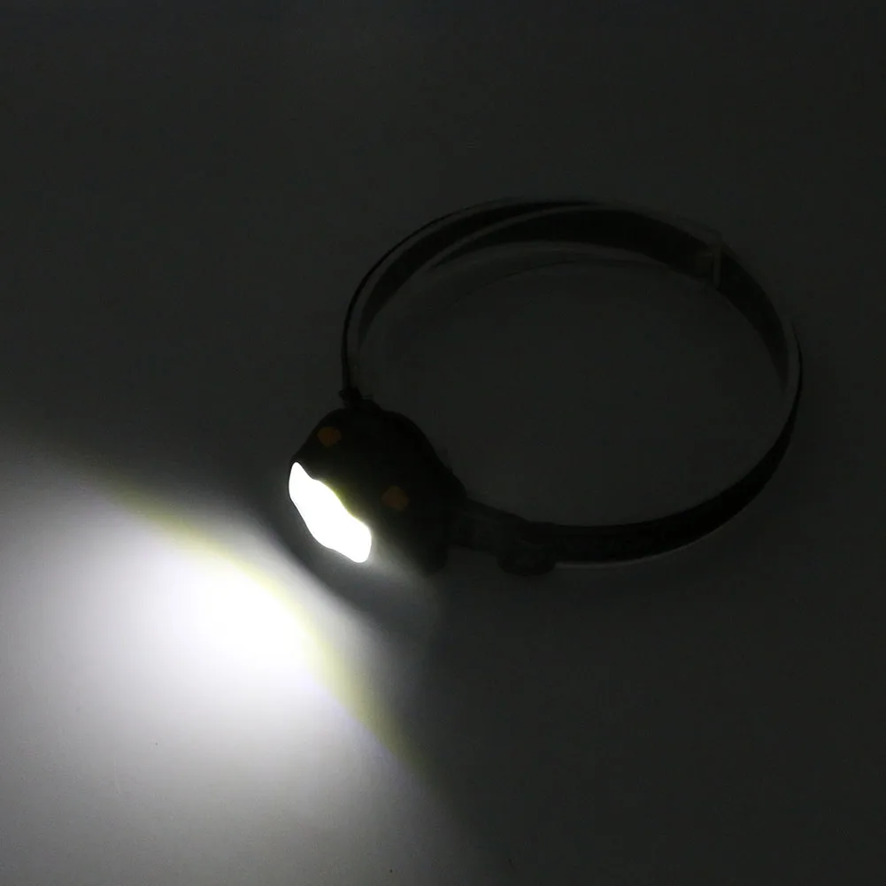 Новый миниатюрный Водонепроницаемый светодиодный налобный фонарь с COB матрицей 3