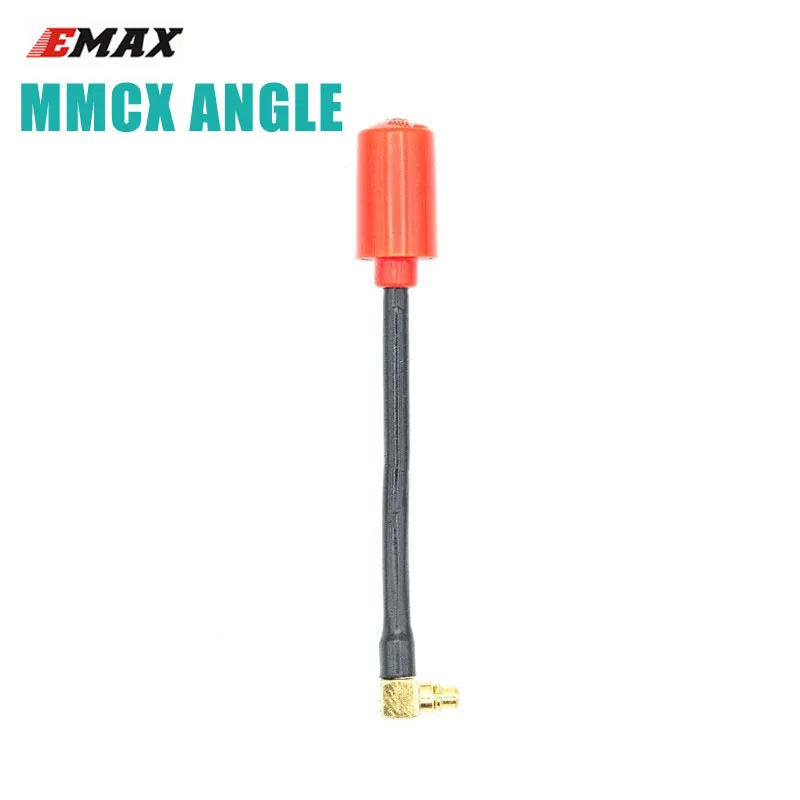 Новейшая EMAX 50 мм 5 8 Г 3dBi FPV антенна RHCP/LHCP SMA/MMCX угол для гоночный Дрон Квадрокоптер