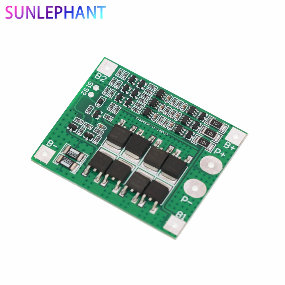 Фото 25A 3S Полимерная литиевая батарея 18650 Зарядное устройство PCB Защитная плата BMS 3 Последовательный 12 В 3,7 Lipo Литий-ионный модуль защиты от зарядки №3