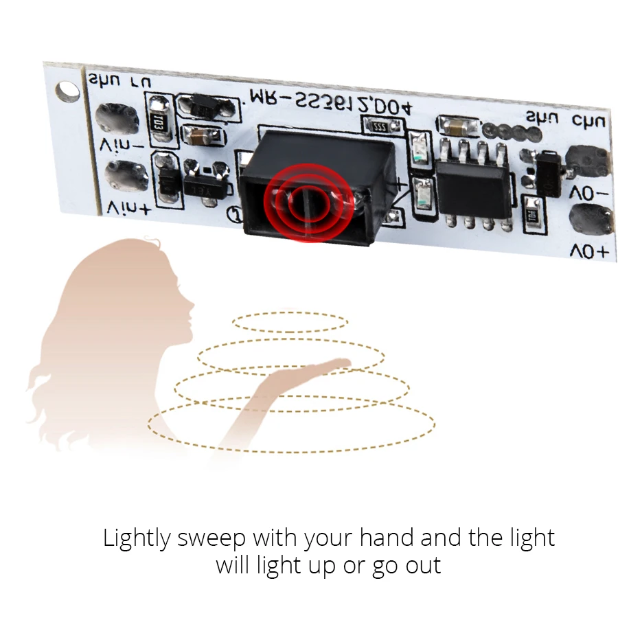 Умный модуль переключателя с датчиком сканирования движения на короткое