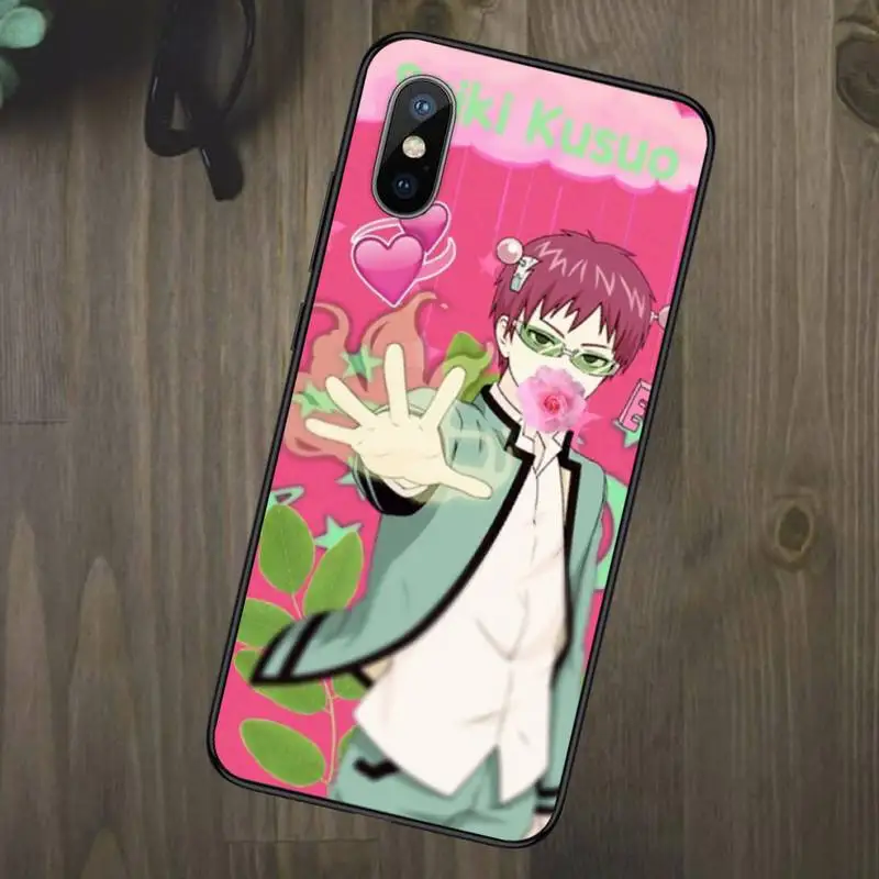 

The Disastrous Life of Saiki K Phone Case for iPhone 11 12 mini pro XS MAX 8 7 6 6S Plus X 5S SE 2020 XR