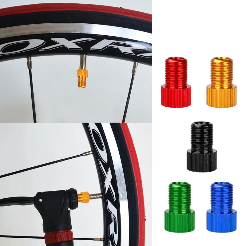 4 шт. колпачки для велосипедного клапана из алюминиевого сплава|Стержни и