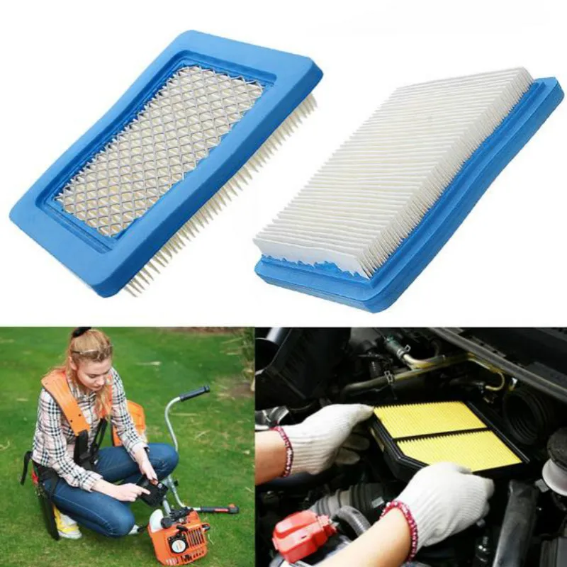 High Quality Square Air Filters Mower Accessories Imported HEPA Filter Paper Element For Briggs Stratton | Инструменты