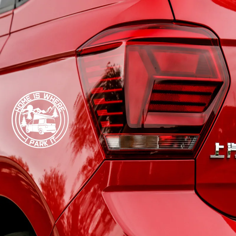 

Personalized Car Stickers Beautiful Family Car Adventure Travel Sticker Decorative Vinyl Decal for Wall Stickers 16*16CM