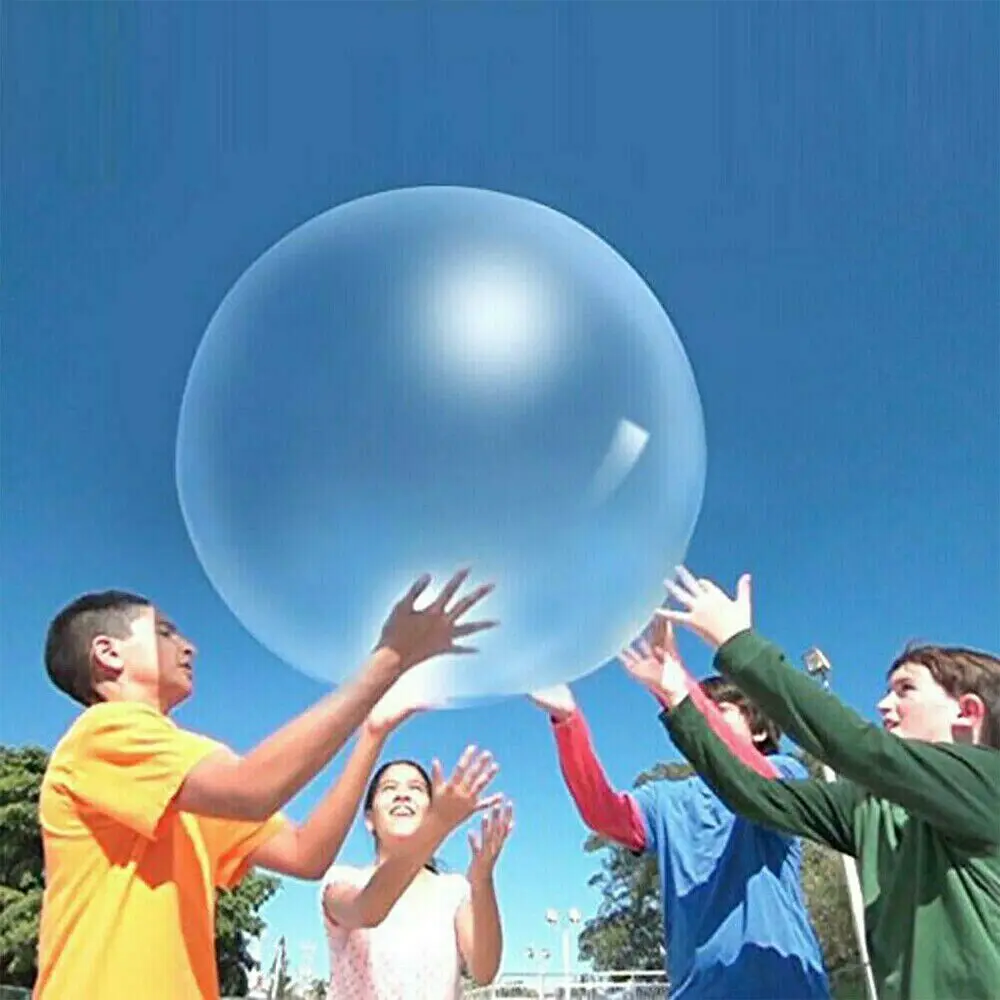 120cm Kids Bubble Ball Balloon Indoor Outdoor Inflatable Games Toys Soft Air Water Filled Blow Up Toy | Спорт и развлечения