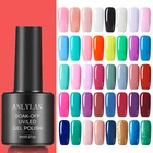 Новинка 2022, гель для ногтей в черном стеклянном флаконе, 83 цвета, гель для ногтей не падает, стандартный гель для ногтей