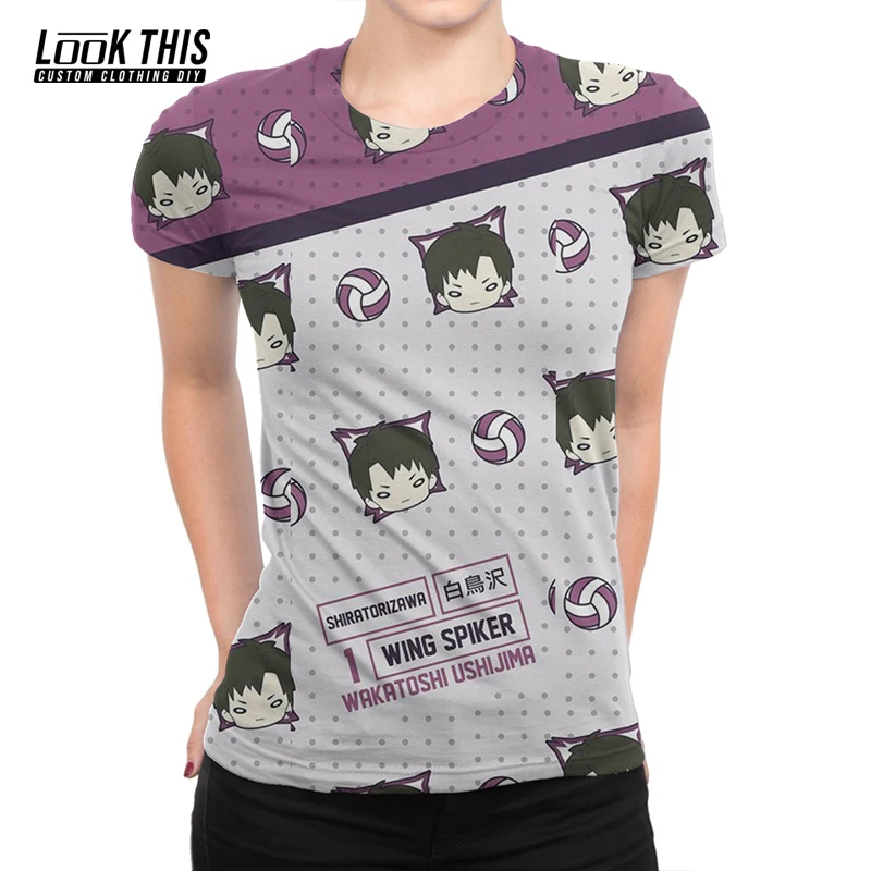 

Aikyu 3d Print Women's T-shirt 2021 Anime HSummer Fun Harajuku Aesthetics Printed T Shirts Women T-shirts Tops Short Sleeve Tee