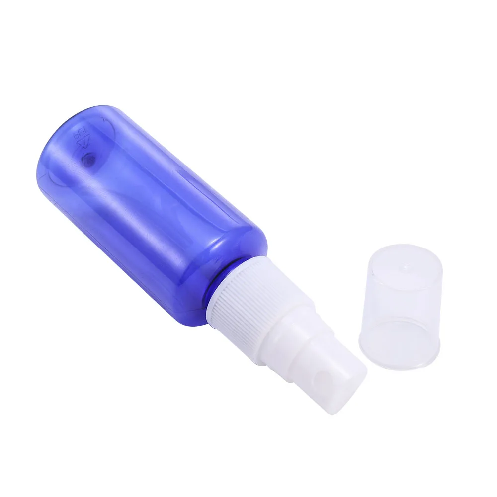 

1Pcs Mini Refillable Container Empty Cosmetic Containers Multifunctional Empty Bottle Blue Empty Spray Plastic Bottles 30ml