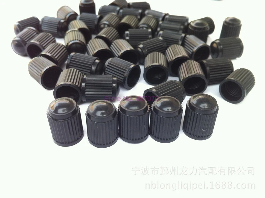 Черные пластиковые колпачки для пылевых клапанов 2000 шт доставка через DHL или Fedex