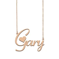 gary name necklace custom name necklace for women girls best friends birthday wedding christmas mother days gift