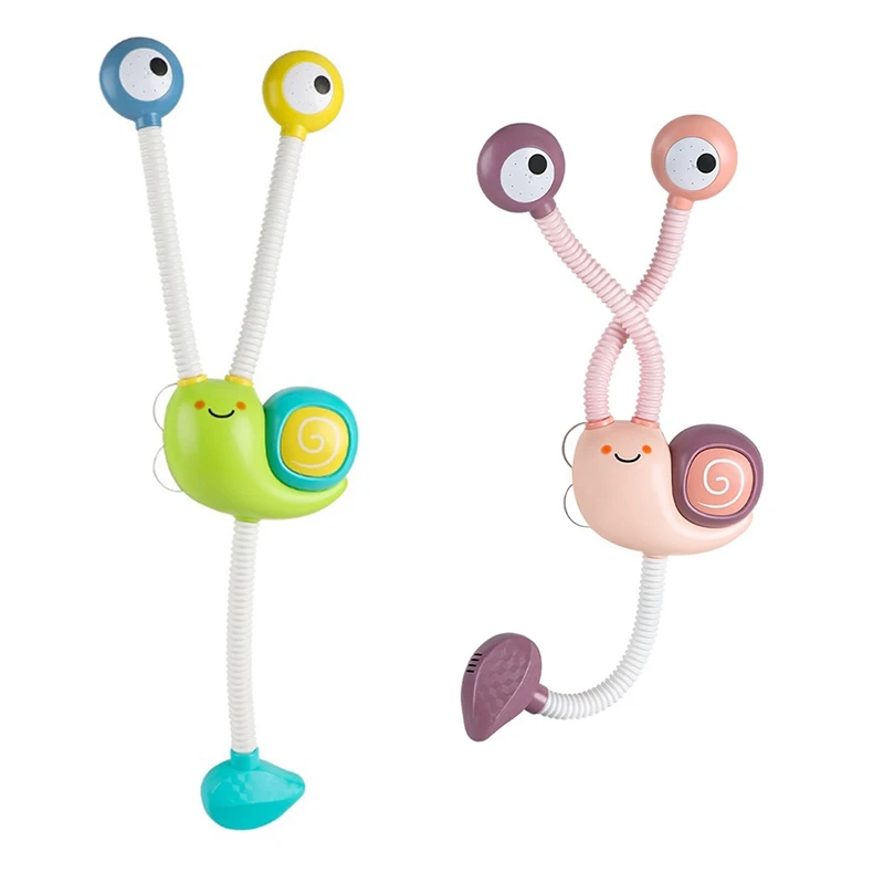 

Baby Water Spray Bath Toys Cute Snail Bathing Toys Play Water Spraying Children Shower Floating Toys for Children Gifts