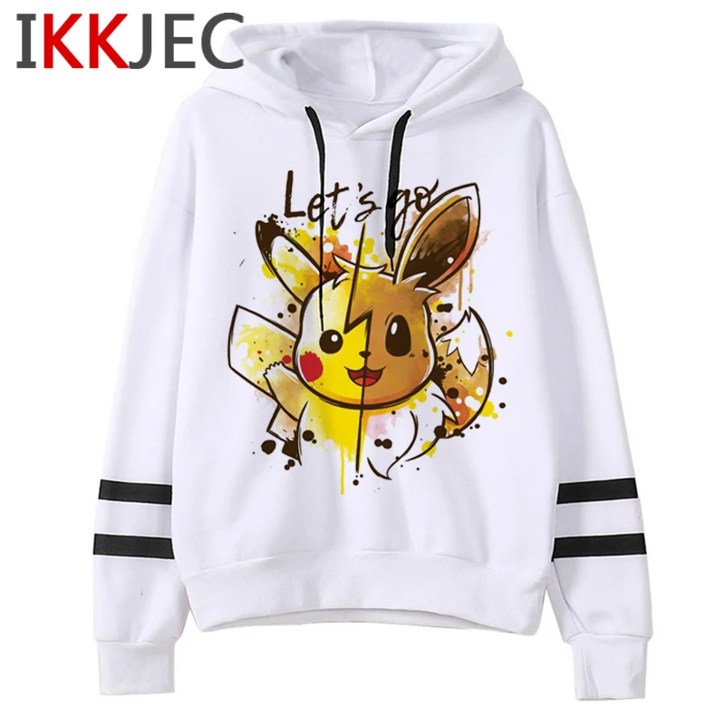 Pokemon Go, забавные теплые толстовки с героями мультфильмов, мужские/wo, милые Пикачу, японское аниме, толстовки, модные, 90 s, Steetwear, худи для мужчин/женщин