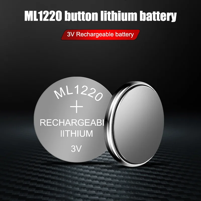 2 шт. оригинальные 3 в ML1220 ML 1220 18 мАч аккумуляторные батареи CMOS RTC BIOS резервная