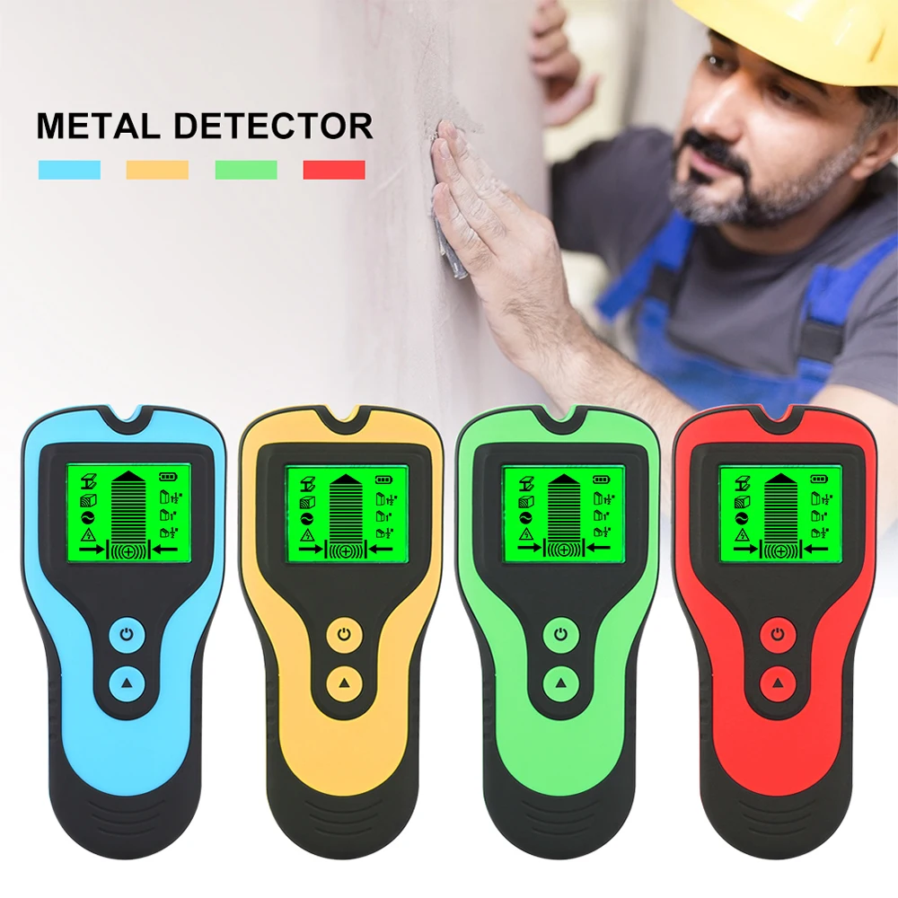 3 in 1 metal detector sensor wall scanner pipe wire detector electronic locator wood joist wall pipe finder accessories free global shipping