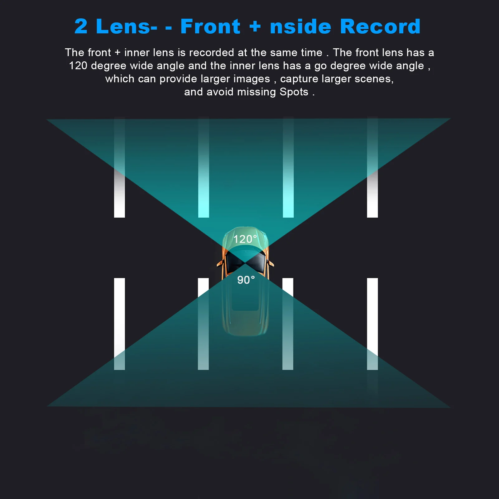 Автомобильный видеорегистратор HD 1080P G-датчик двойная видеокамера 24-часовое