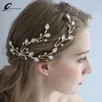 new alloy rhinestone tiara wedding hair accessories hair comb crystal tiaras women jewelry bride floral head ornaments hair vine