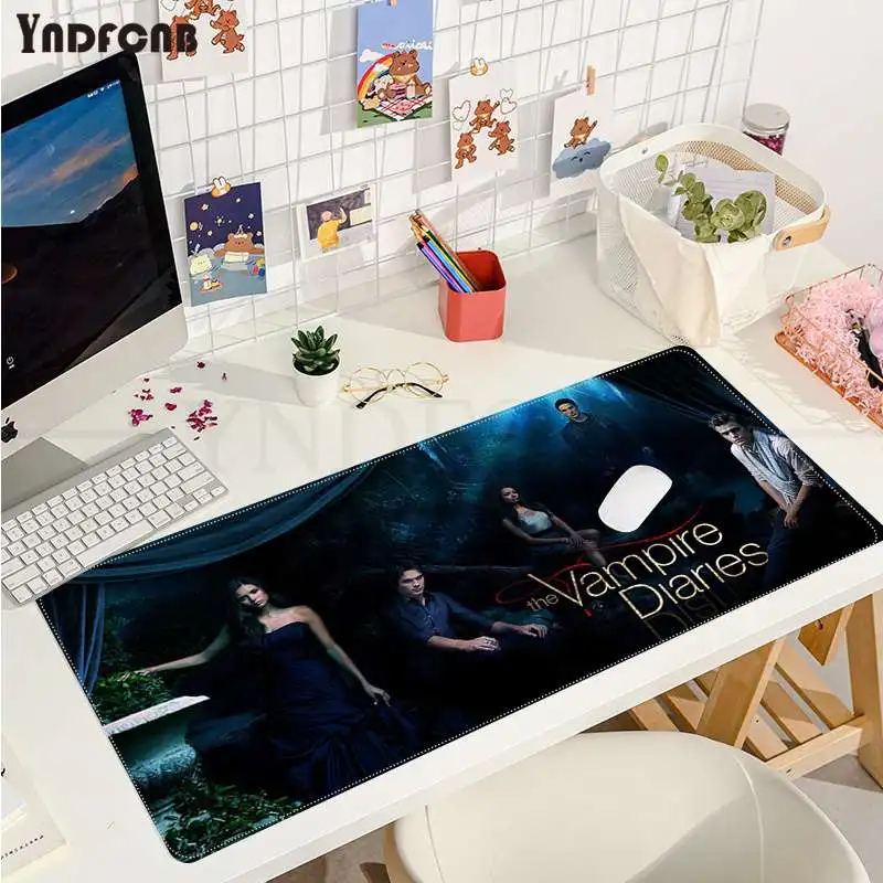 

The Vampire Diaries New Design Customized laptop Gaming mouse pad Size for Keyboards Mat Mousepad for boyfriend Gift