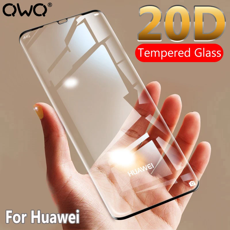 20D полное покрытие из закаленного стекла для huawei mate 20 Pro 10 Lite P Smart Защита экрана для huawei P30 P20 Lite P30 Pro стекло