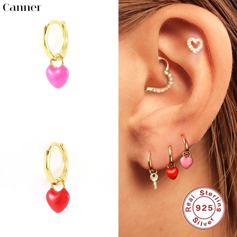 

Женские серьги-кольца из серебра 925 пробы, 9 мм, 1 шт.