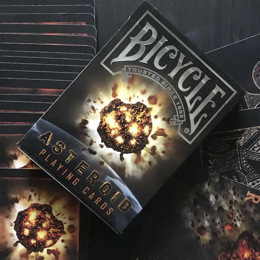 New Bicycle Asteroid Playing Cards Planetoid Planet Deck Collectable Poker Magic Card Games Tricks Props for Magician | Спорт и