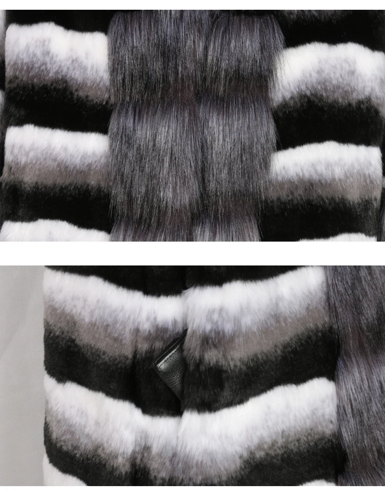 Нерадзурри зима удлиненный шуба из Шиншиллы с бренд Fox fur Trim Длинные рукава теплые большие размеры, британский стиль, пальто с искусственным мехом 5xl 6xl шуба из искусственного меха большого размера пальто меховое