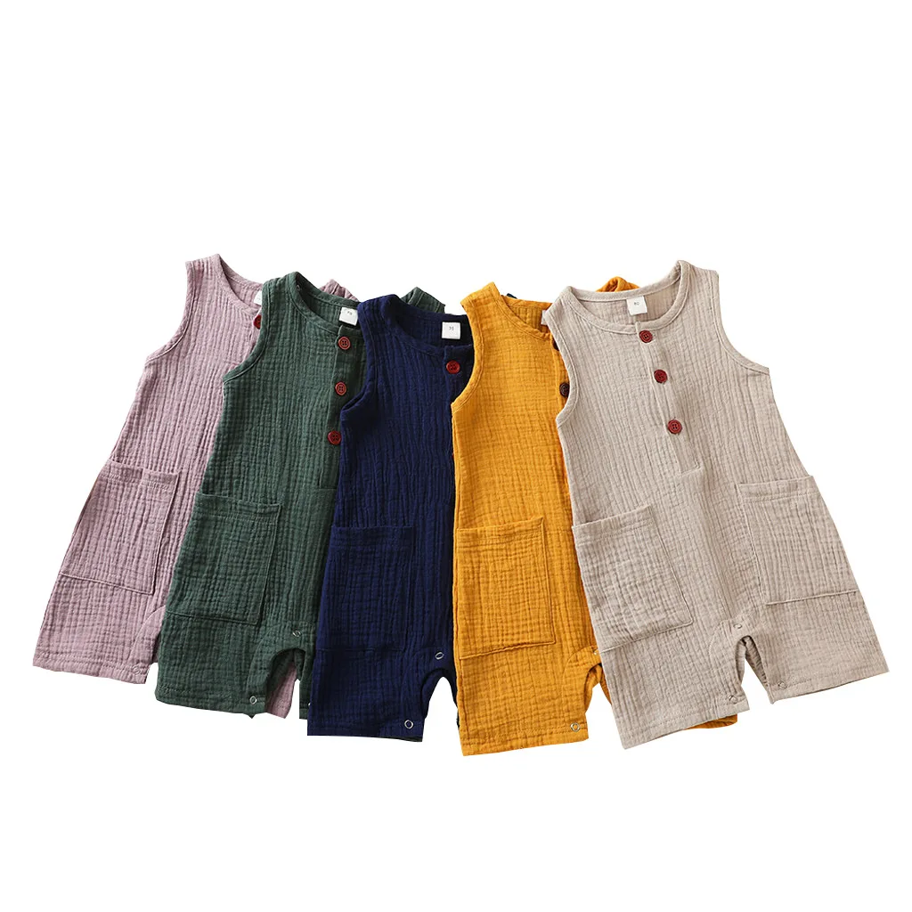 

Новинка для маленьких девочек одежда комбинезон для мальчиков Bodysui для маленьких девочек Верхняя Одежда для мальчиков Для детей, на лето, Од...