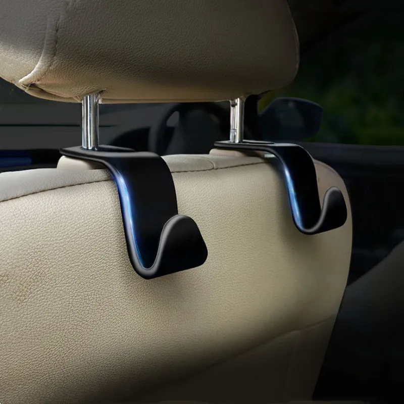 

2 Pcs Car Clips Seat Back Hooks Car Accessories Fit for VW Golf 7 Passat B7 for Bmw X5 E53 E39 for BMW E34 E46 for Peugeot 207