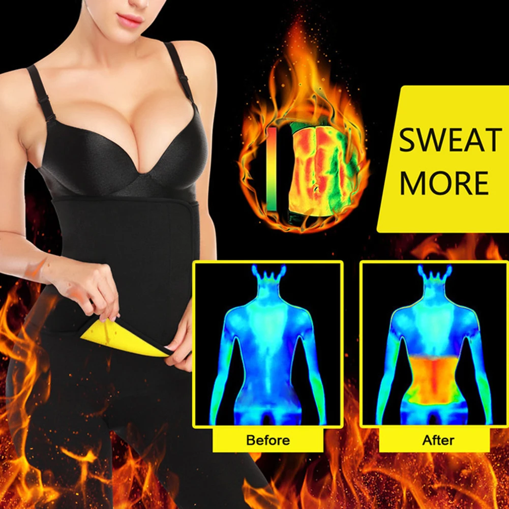 

Slimming Shapewear Shirt Sweat Women Fitness Body Shaper Vest Sports Yoga Top Slimming Sweat Belly Belt Body Shaper