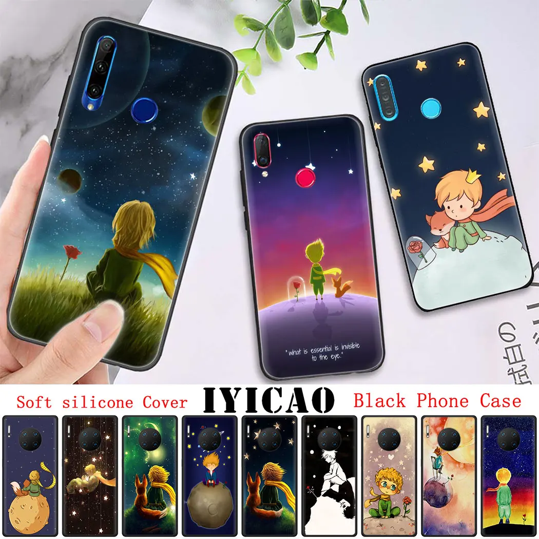Мягкий чехол для Huawei P20 P30 Pro Lite P8 P9 P10 Mini P Smart Z Plus 2019 Маленький принц и лиса|Бамперы| |