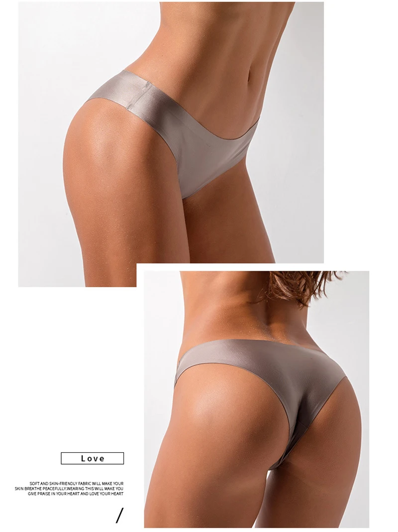 Женские бесшовные трусики однотонные для женщин из вискозы женское нижнее белье
